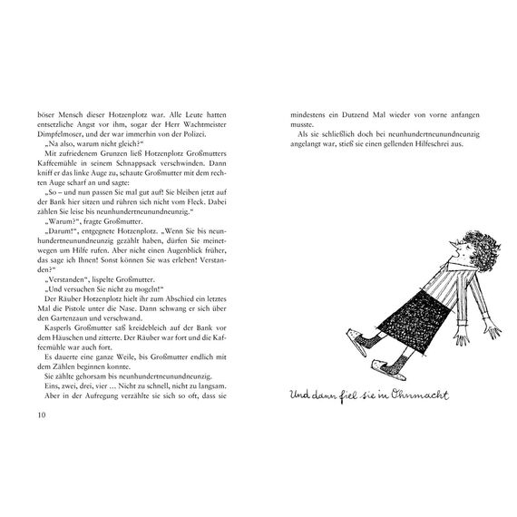 Der Räuber Hotzenplotz 1: Der Räuber Hotzenplotz: gebundene Ausgabe schwarz-weiß illustriert, ab 6 Jahren (1)