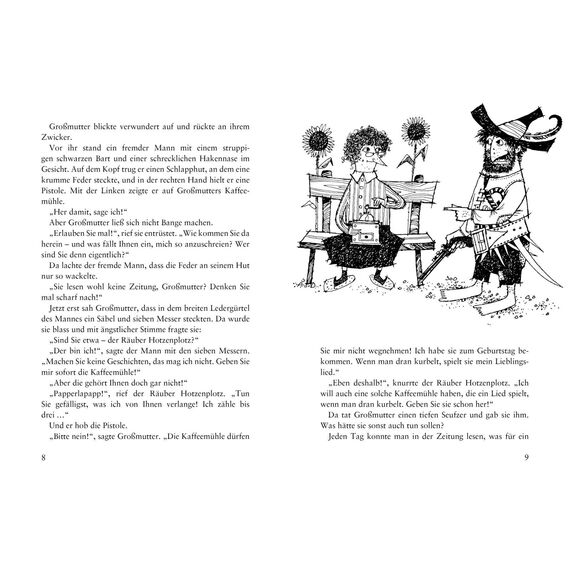 Der Räuber Hotzenplotz 1: Der Räuber Hotzenplotz: gebundene Ausgabe schwarz-weiß illustriert, ab 6 Jahren (1)