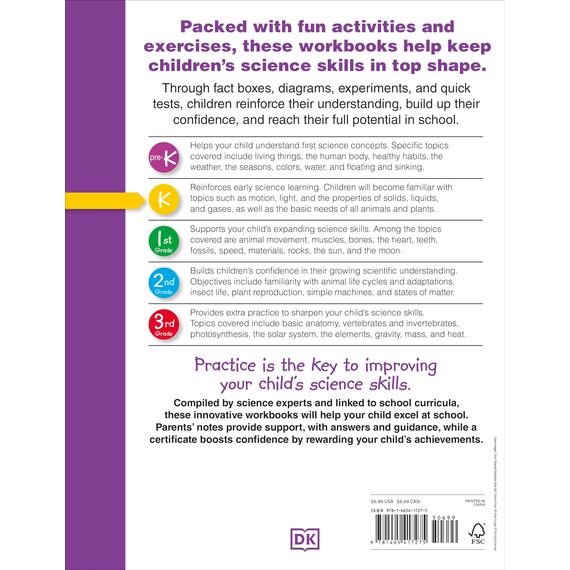 DK Workbooks: Science, Kindergarten: Learn and Explore