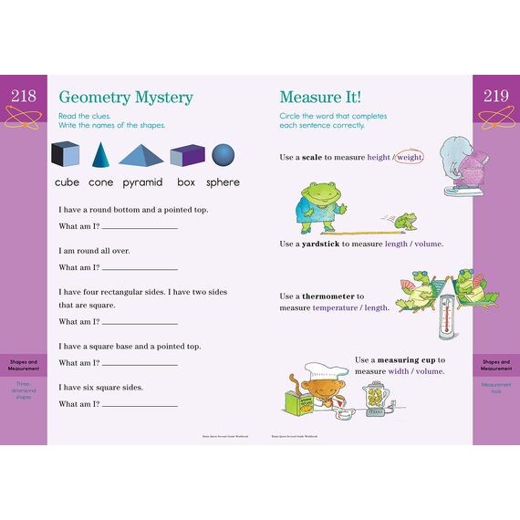 Brain Quest Workbook: 2nd Grade: 1 (Brain Quest Workbooks)
