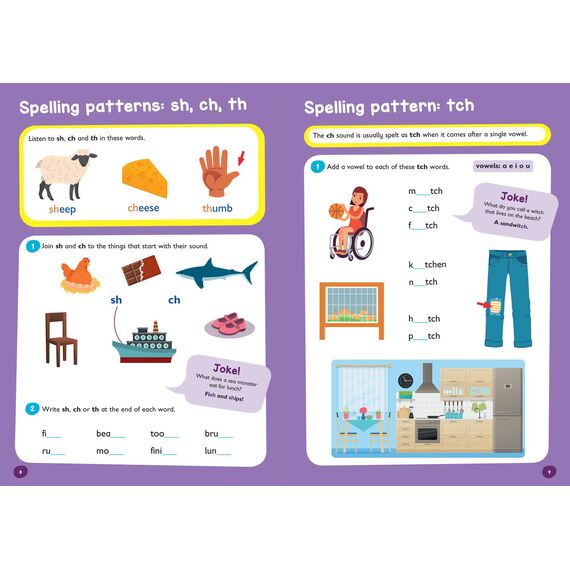Spelling Ages 5-6: Ideal for home learning (Collins Easy Learning KS1)