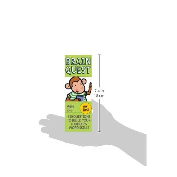 My First Brain Quest Q&A Cards: 350 Questions to Build Your Toddler's Word Skills. Teacher Approved! (Brain Quest Smart Cards)