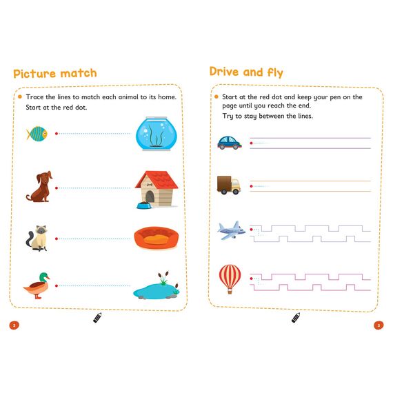 Pen Control Age 3-5 Wipe Clean Activity Book: Ideal for home learning (Collins Easy Learning Preschool)