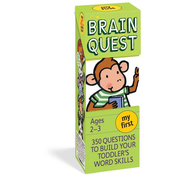 My First Brain Quest Q&A Cards: 350 Questions to Build Your Toddler's Word Skills. Teacher Approved! (Brain Quest Smart Cards)
