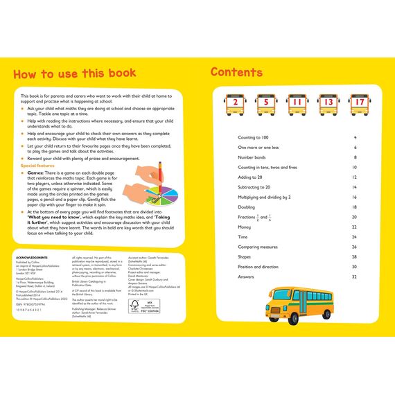 Maths Ages 5-7: Ideal for home learning (Collins Easy Learning KS1)