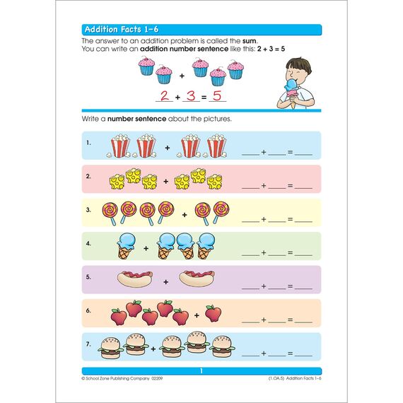 Addition & Subtraction 1-2 Ages 6-8