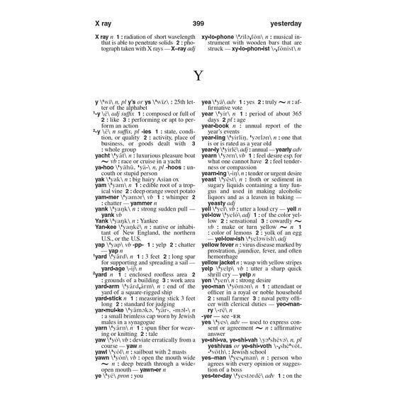 Merriam-webster's Pocket Dictionary
