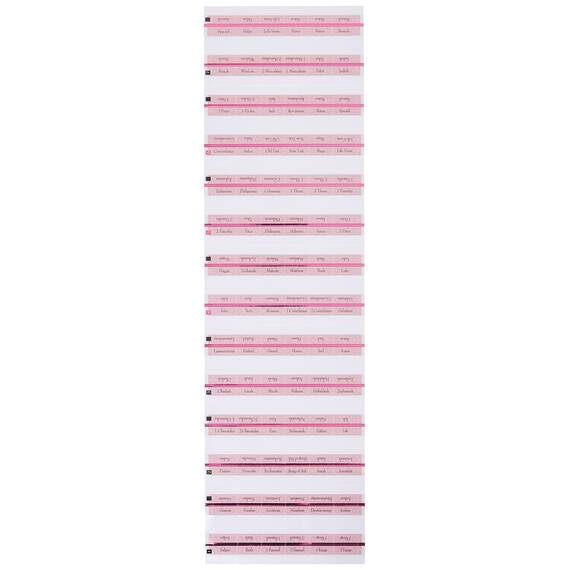 Majestic Rose Nouveau Foil-Edged Bible Tabs (Majestic(tm) Bible)