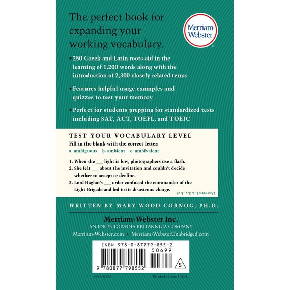 Merriam-Webster's Vocabulary Builder