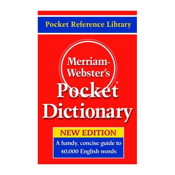 Merriam-Webster's Pocket Dictionary, Kindle Edition (English Edition)