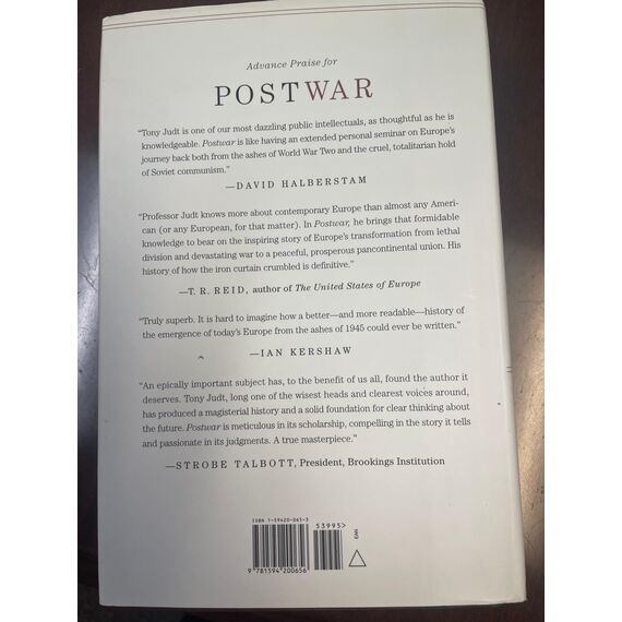 Postwar: A History of Europe Since 1945