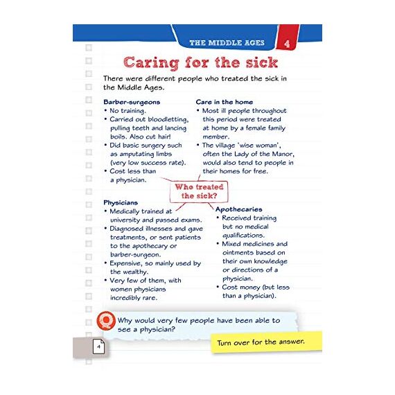 Revise Edexcel GCSE (9-1) History: Medicine in Britain Revision Cards: with free online Revision Guide and Workbook (Pearson Revise)
