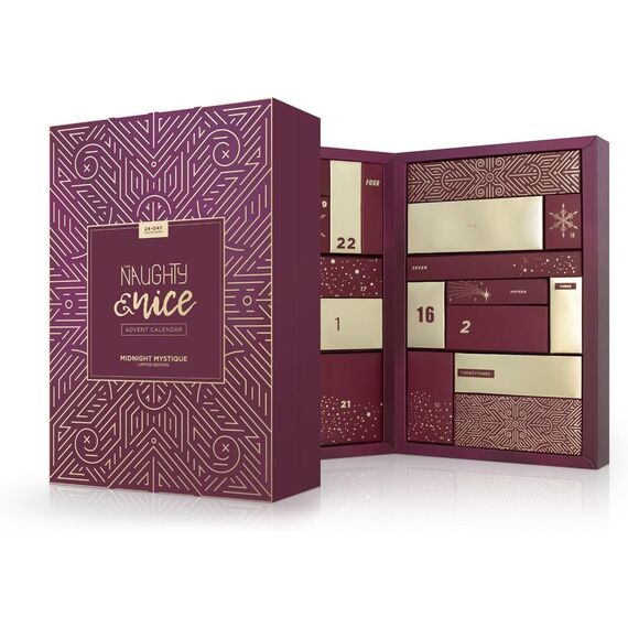 Beate Uhse Erotischer Adventskalender 2024 für Paare -Violett Edition- Wert 450€, Frauen & Männer Sex Advent Kalender, Erwachsene Pärchen Erotik