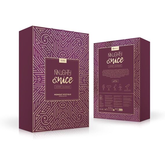 Beate Uhse Erotischer Adventskalender 2024 für Paare -Violett Edition- Wert 450€, Frauen & Männer Sex Advent Kalender, Erwachsene Pärchen Erotik