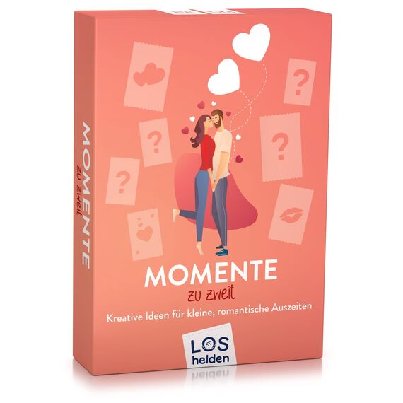 Spielehelden Momente zu zweit | Losbox für Paare | Jahrestag Geschenk für sie ihn | Paare Geschenke | 50 Kleine Aufgaben & Rituale für den Pärchenalltag | Wichtelgeschenke