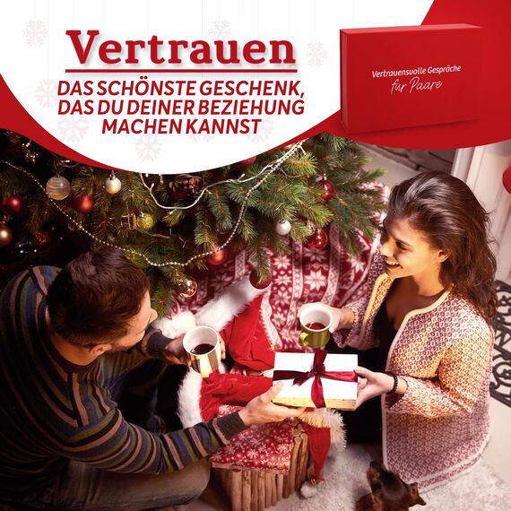 Spielehelden Vertrauensvolle Gespräche für Paare | Edle Geschenkbox Ich Liebe Dich | Geschenke für Freund | Geschenke für Männer & Frauen | Romantische Pärchen Geschenke | Partner Geschenke