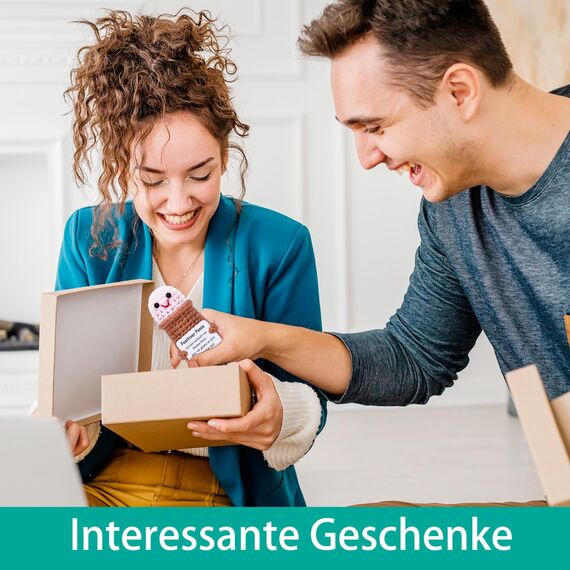 Aruigu Pocket Hug Penispuppe Glücksbringer, positive Geschenke für Männer und Frauen