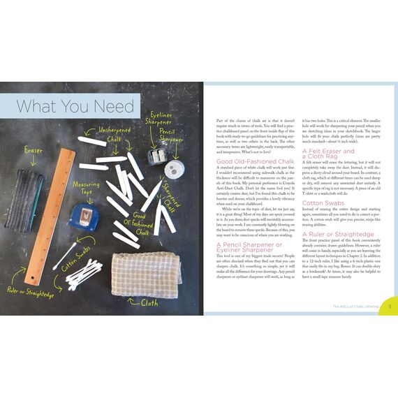 Complete Book of Chalk Lettering, The: Create & Develop Your Own Style: 1
