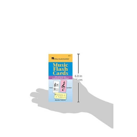 Music Flash Cards - Set A: Hal Leonard Student Piano Library | 120 Lernkarten für Klavier Anfänger | Notenlesen, Rhythmus & musikalische Grundlagen ... 120 Cards for Any Beginning Music Student