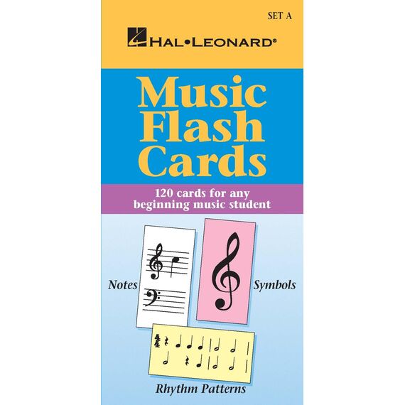 Music Flash Cards - Set A: Hal Leonard Student Piano Library | 120 Lernkarten für Klavier Anfänger | Notenlesen, Rhythmus & musikalische Grundlagen ... 120 Cards for Any Beginning Music Student