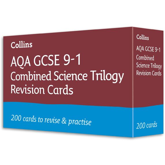 AQA GCSE 9-1 Combined Science Revision Cards (Biology, Chemistry & Physics): Ideal for the 2026 and 2027 exams (Collins GCSE Grade 9-1 Revision)