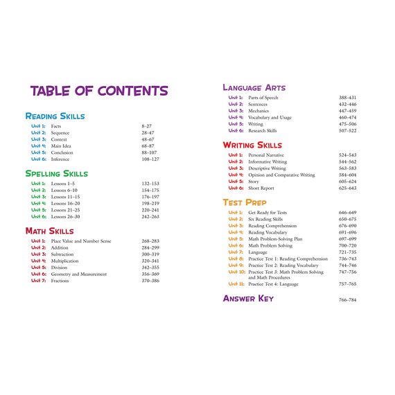 Complete Curriculum: Grade 3