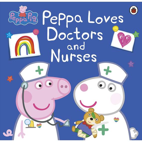 Peppa Pig: Peppa Loves Doctors and Nurses (English Edition)