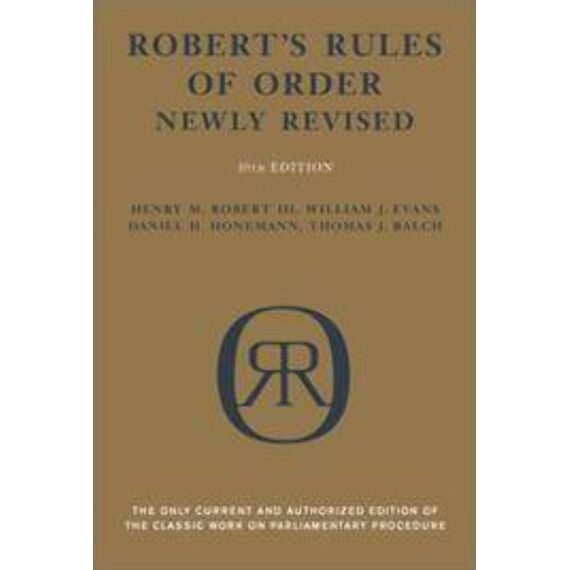 Robert's Rules Of Order