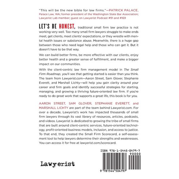 The Small Firm Roadmap: A Survival Guide to the Future of Your Law Practice