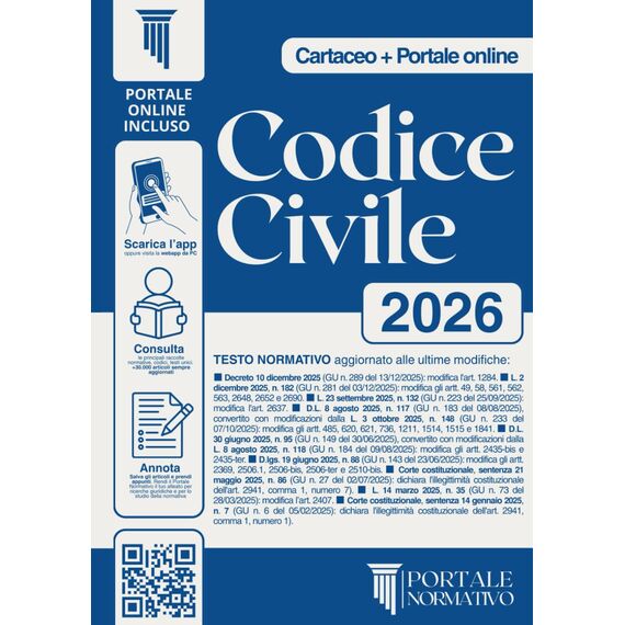 Codice Civile: Ediz. Integrale aggiornata alle ultime modifiche