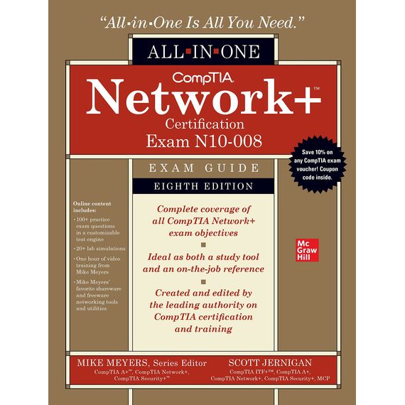 CompTIA Network+ Certification All-in-One Exam Guide, Eighth Edition (Exam N10-008) (English Edition)