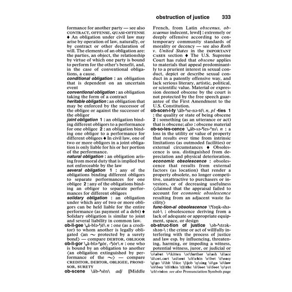 Merriam-Webster's Dictionary of Law