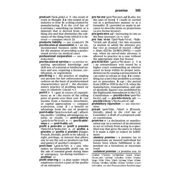 Merriam-Webster's Dictionary of Law