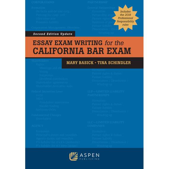 Essay Exam Writing for the California Bar Exam (Bar Review Series) (English Edition)