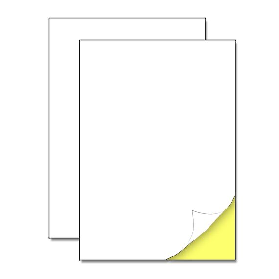 150 Blatt - Sticker Papier zum Bedrucken A4, Etiketten Selbstklebend Bedruckbar Aufkleber - 297 x 210mm