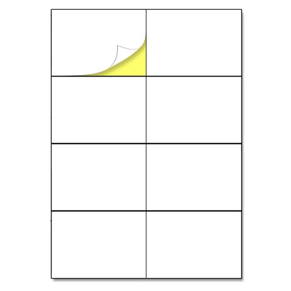 150 Blatt, 1200 Stück - Etiketten Selbstklebend Adressaufkleber Adressetiketten A4, Klebeetiketten zum Beschriften - 105 x 74,25mm