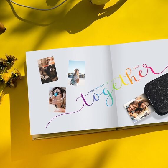 HP Sprocket Premium Zink vorgeschnittenes, selbstklebendes Fotopapier, 2 x 3 Zoll (5,1 x 7,5 cm), 50 Blatt, kompatibel mit HP Sprocket Fotodruckern