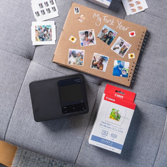 Canon KC-18 IS 5 x 5cm Sticker-Papier für Selphy Drucker