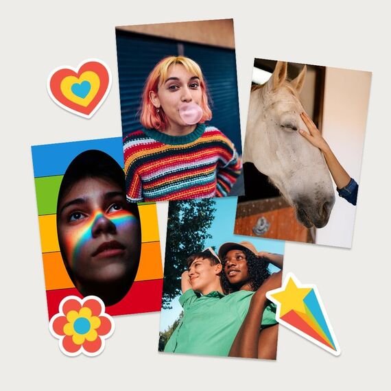 Polaroid Hi·Print Paper - 2x3 Papierkassette (60 Blatt)