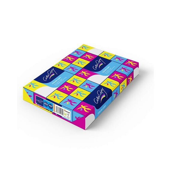 Color Copy Laserdruckpapier, leicht satiniert, ECF, 100 g/m², 500 Blatt Weiß, SRA3 (32x45cm)