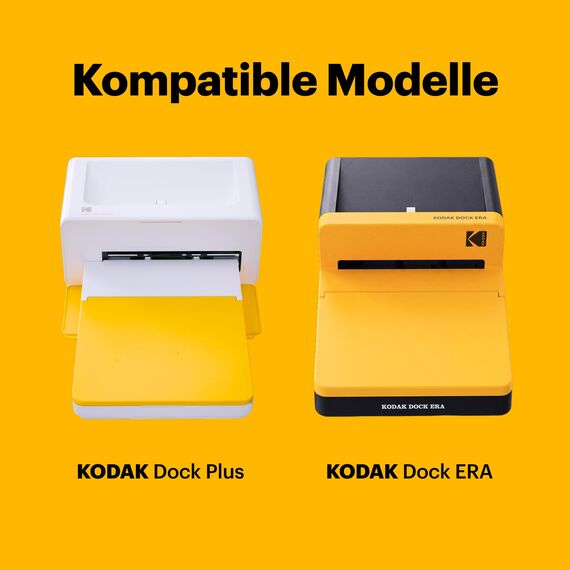 KODAK 4PASS Film-Kartridge(10x15cm) für KODAK Dock und Dock Plus, 80 Blatts