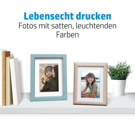 HP Advanced Glossy Fotopapier, glänzend (Q8692A) 250g/m² 10x15cm 100 Blatt, weiß