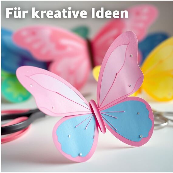 100x Blatt - Pastellpapier 250 g/m² - mit 10x verschiedene Mint Farben - Papier zum Basteln & gestalten - Bastelpapier & Tonkarton & Buntpapier für Karten-Bastelsets
