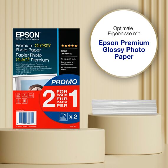 EPSON S042167 PR.GL.Pap.(2x40)
