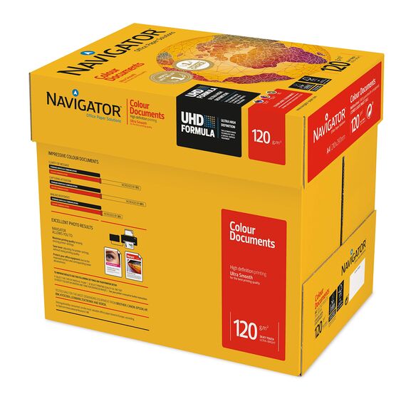 Kopierpapier Navigator A4 120G 8 x 250Bl Weiss Colou Kopierer/Laser/Inkjet