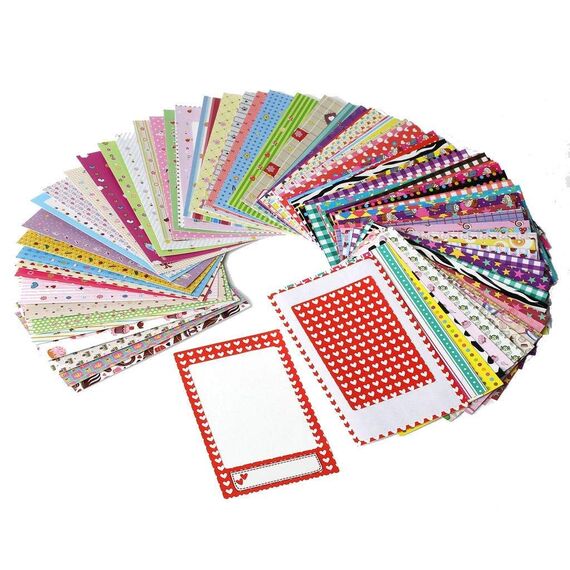 HP Sprocket 2.3x3.4 Zoll Zink Sticker Fotopapier (50 Blatt) Geschenkpaket
