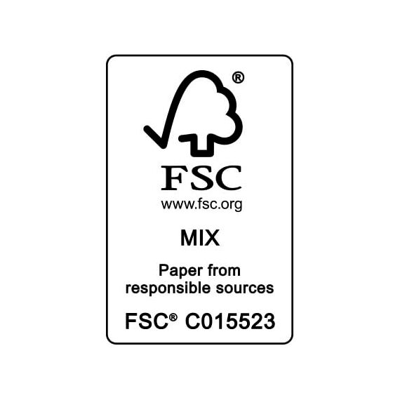 CASTERLI - 81500-5 A4-Blätter, 2500 weiße Blätter, A4-Papier, A4, 80 g Papier, extra weiß, Mehrzweck-Papier für A4-Drucker 80 g/m² (A4, 2500 Blatt)