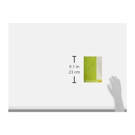 Herlitz Millimeterpapier / 25 Blatt/DIN A4 (Packung mit 2)