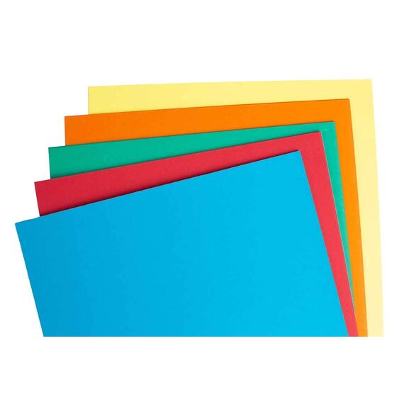 House of Card & Paper Karton 220 g/m² A3 (Pack of 50 Sheets) Assorted Bright Colours