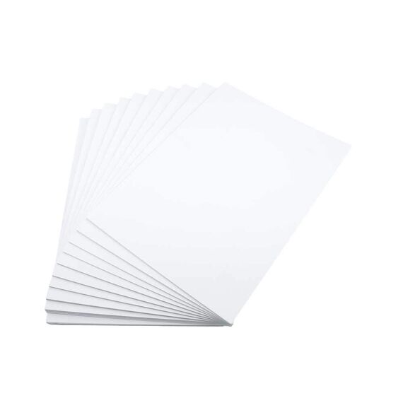 House of Card & Paper A3-Karton, 220 g/m², Weiß, 50 Blatt